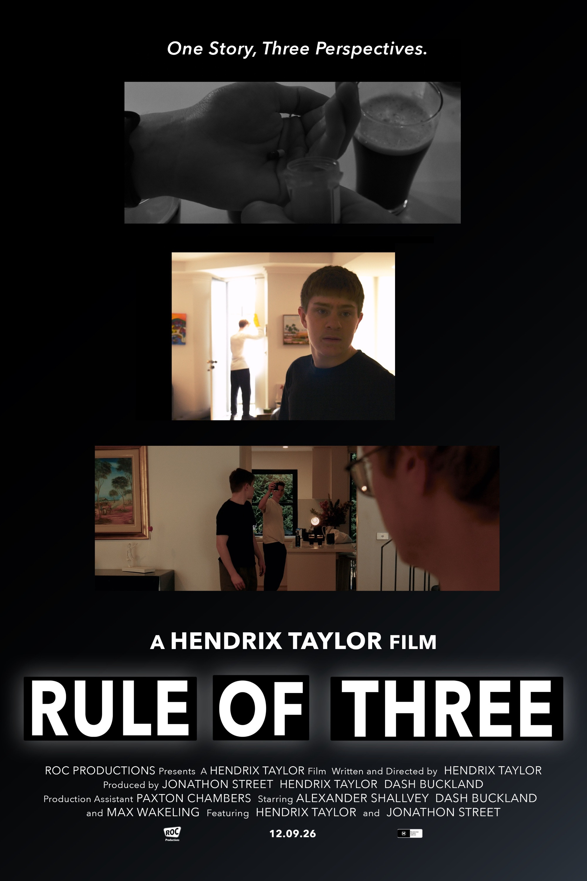 poster movie Rule of Three