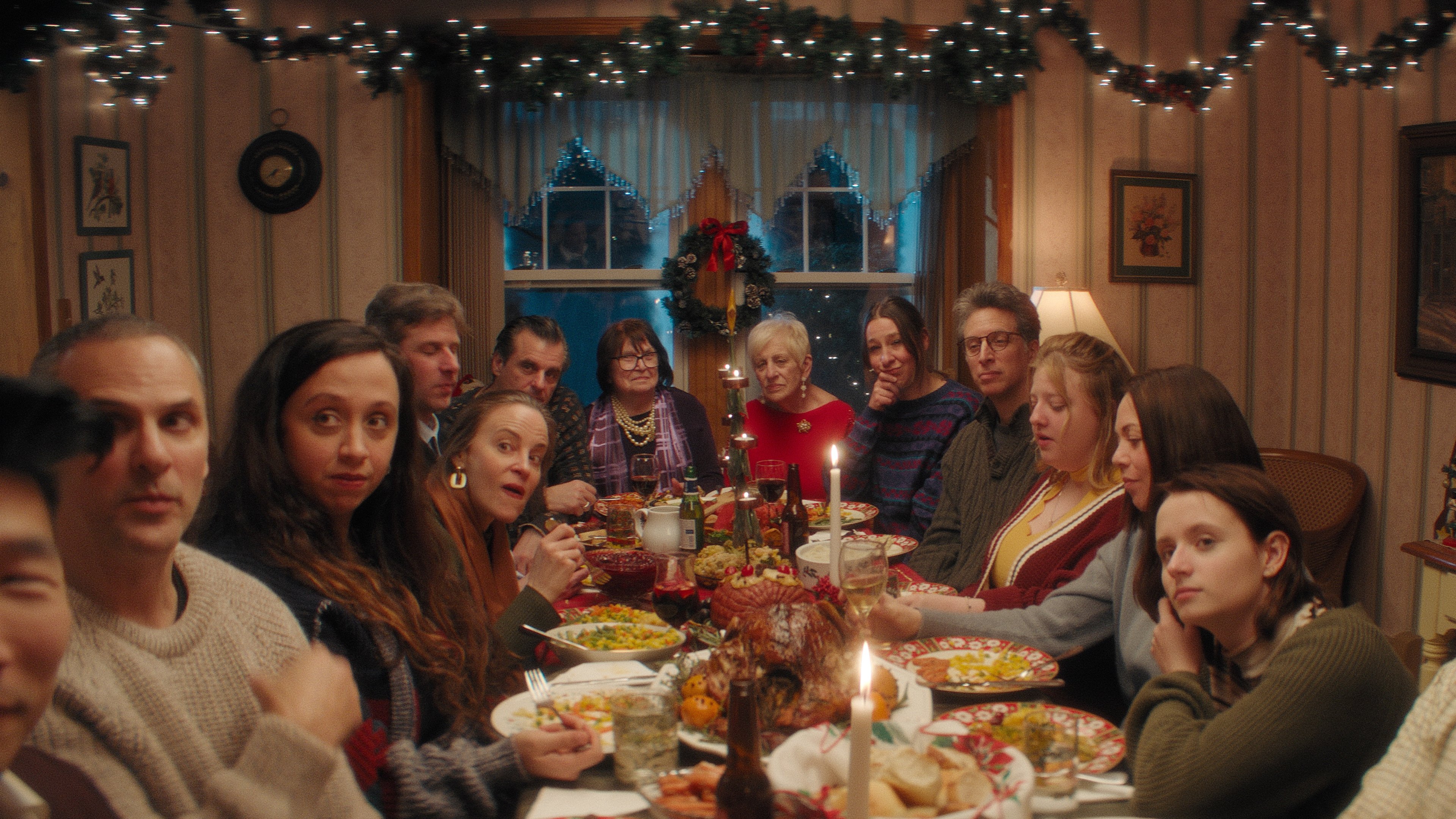 Christmas Eve in Miller’s Point Backdrop Image