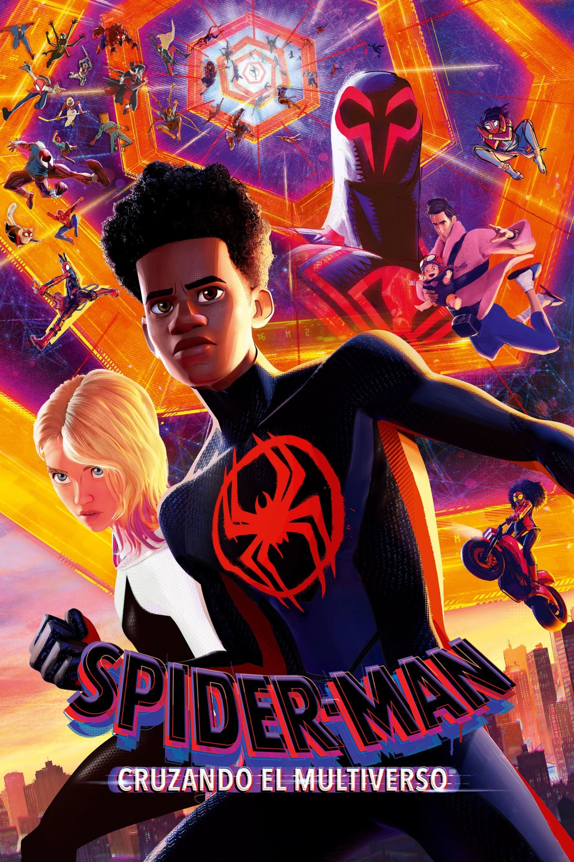 Poster de Spider-Man: Cruzando el Multiverso