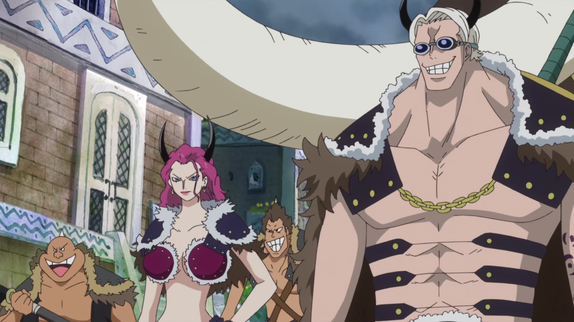 One Piece Season 18 :Episode 757  An Incoming Threat - Jack of the Beasts Pirates!