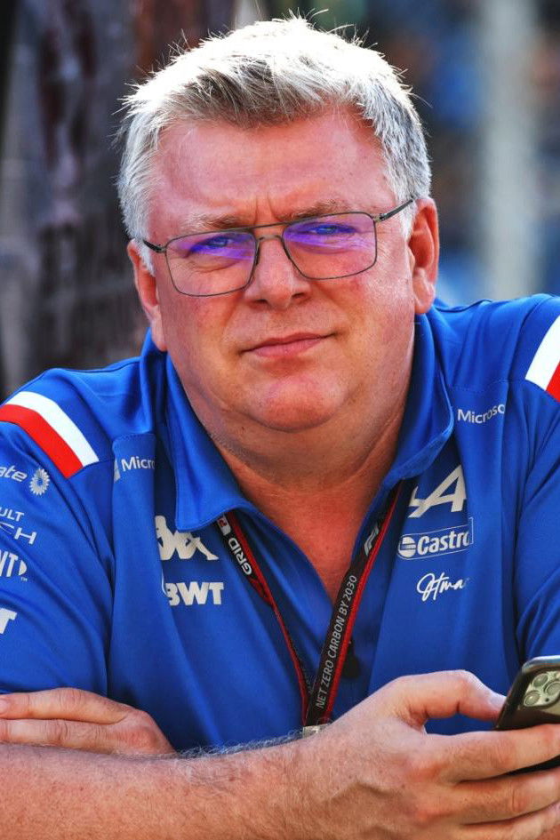 et billede af Otmar Szafnauer