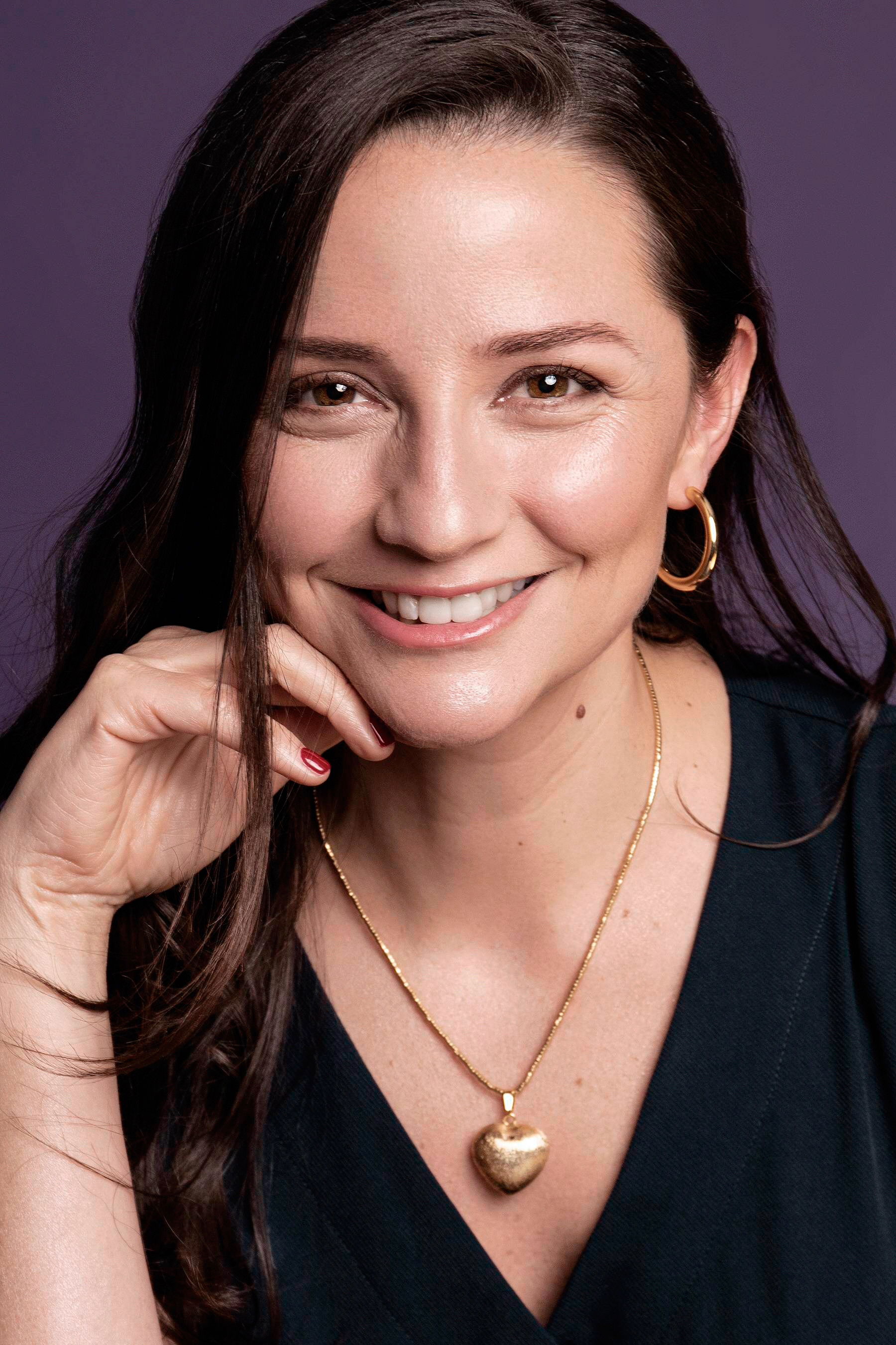 et billede af Andrea Aristegui