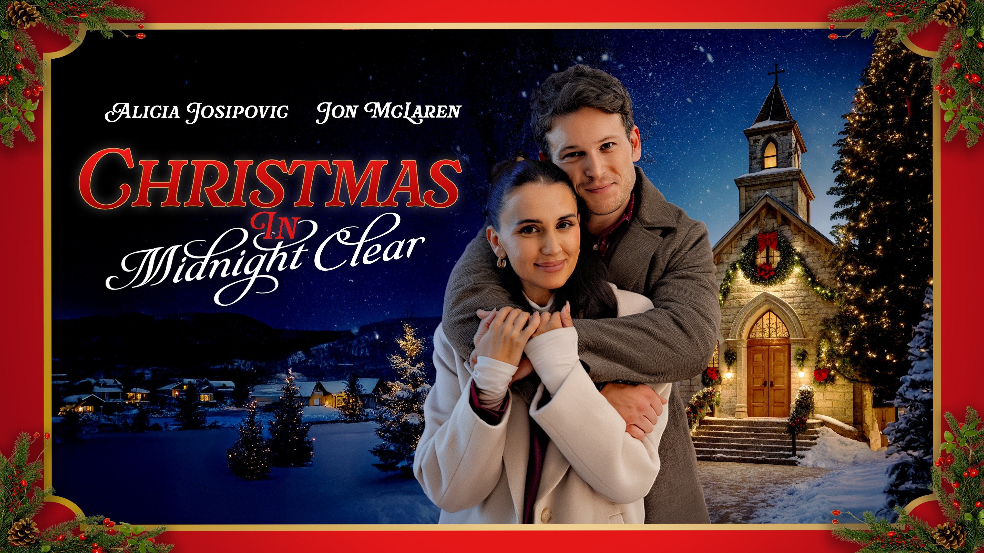 Christmas in Midnight Clear backdrop