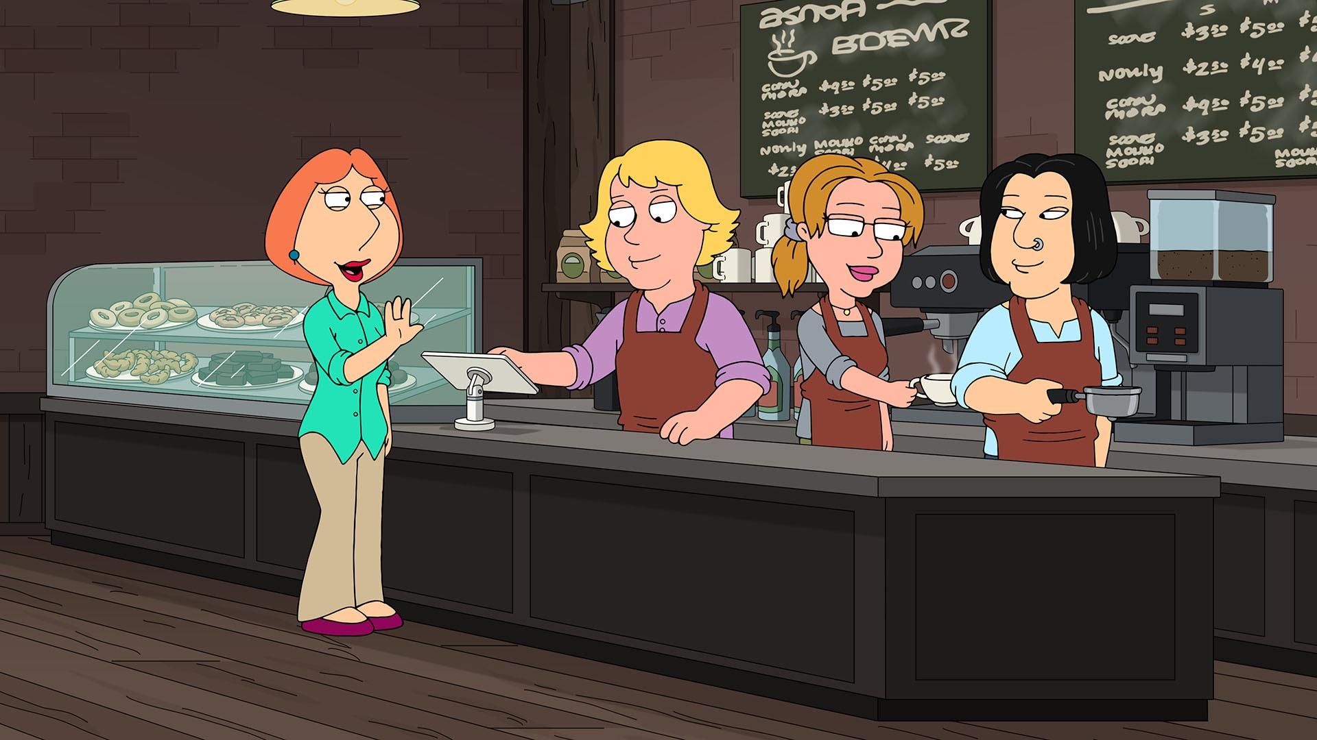 Family Guy Season 19 :Episode 15  Customer of the Week