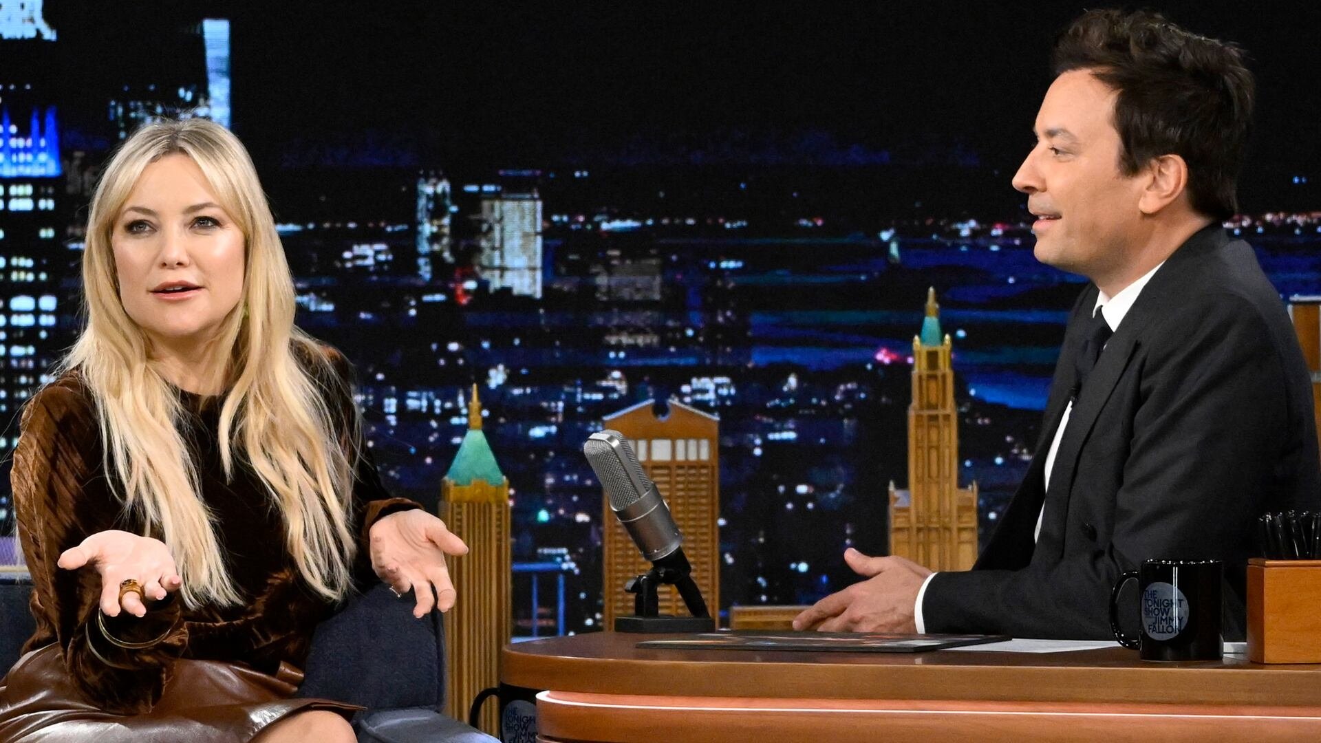 The Tonight Show Starring Jimmy Fallon Season 11 :Episode 122  Kate Hudson, Chrissy Teigen, John Legend