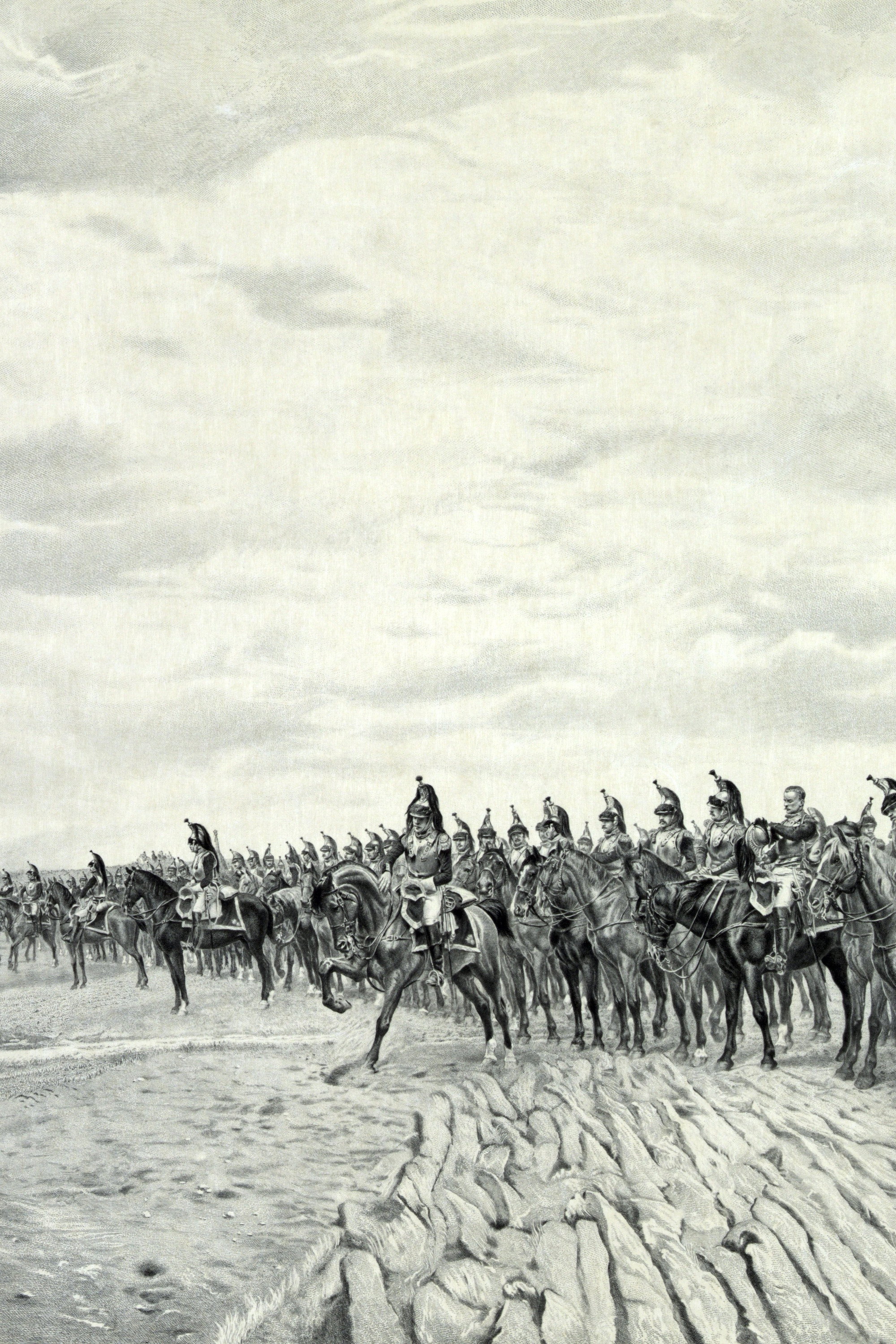 Charge of the French Cuirassiers – Paris Poster
