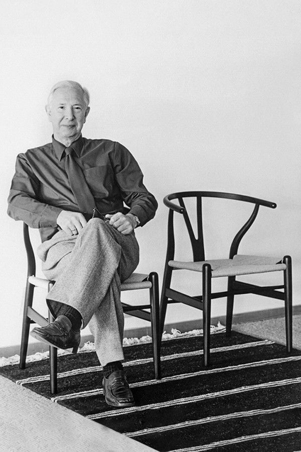 et billede af Hans Wegner