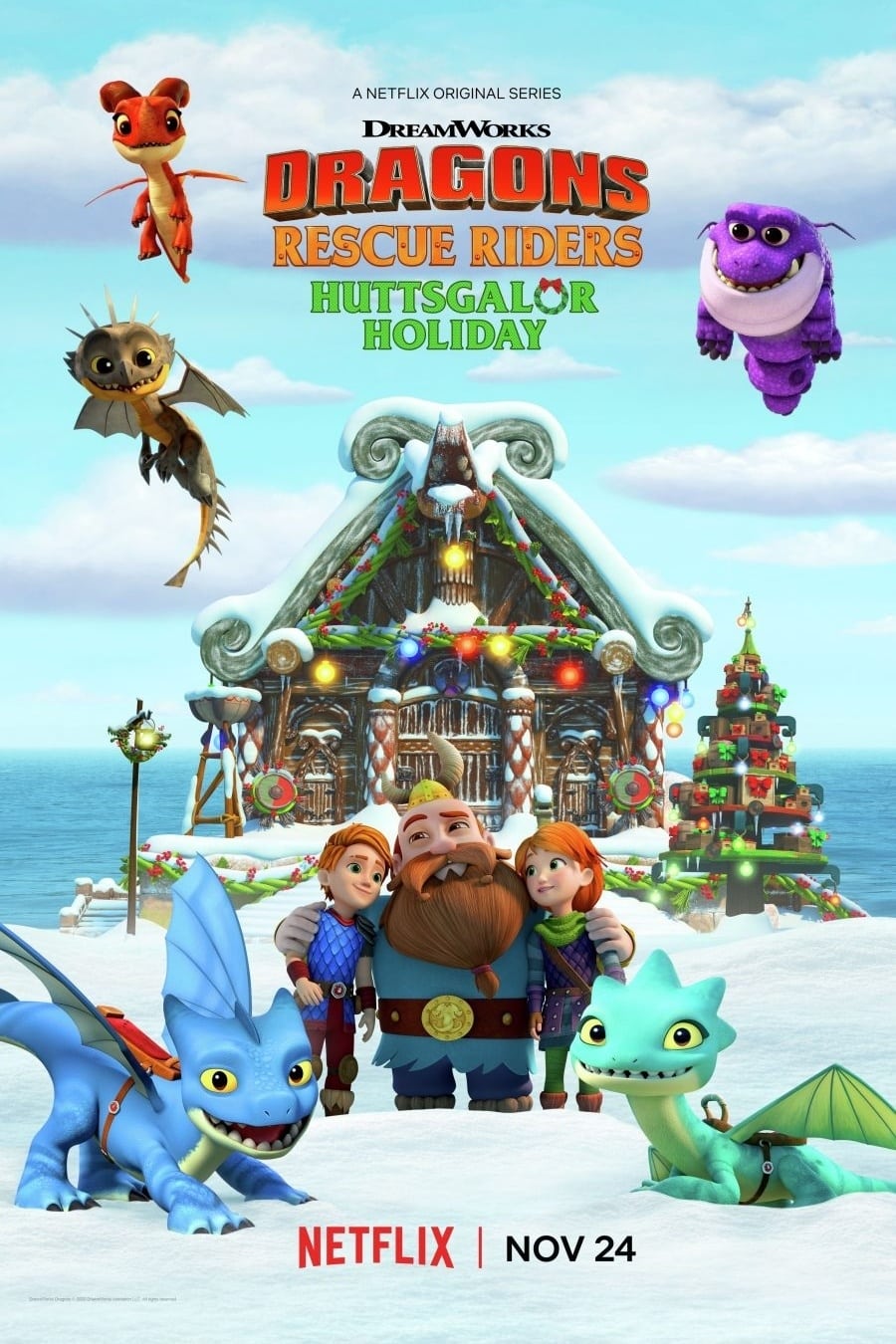 Dragons: Rescue Riders: Huttsgalor Holiday (2020)