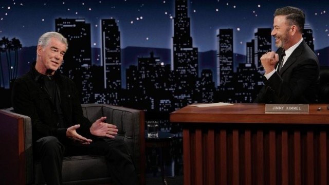 Jimmy Kimmel Live! - Season 21 Episode 102 : Pierce Brosnan, Abby Ryder Fortson, New West