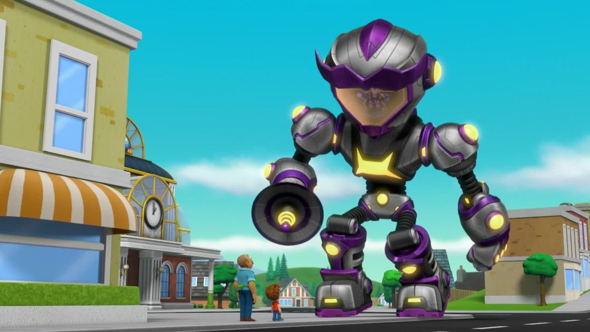 PAW Patrol Season 6 :Episode 42  Mighty Pups, Charged Up: Pups Stop a Big Bad Bot