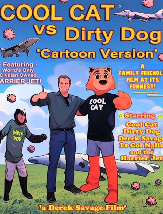 Cool Cat vs Dirty Dog 'Cartoon Version'