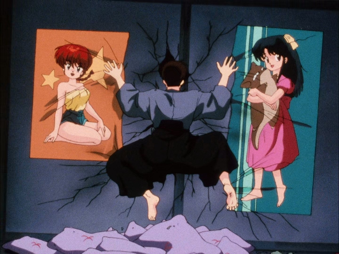 らんま1/2: シーズン1 - 学校は戦場だ！対決 乱馬VS良牙 (1989