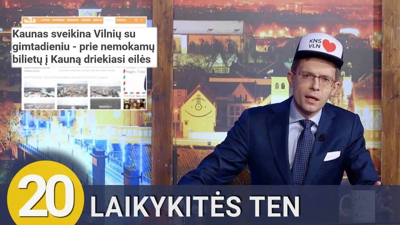 Laikykitės ten - Intelektualios satyros vakaro šou - Épisode 20