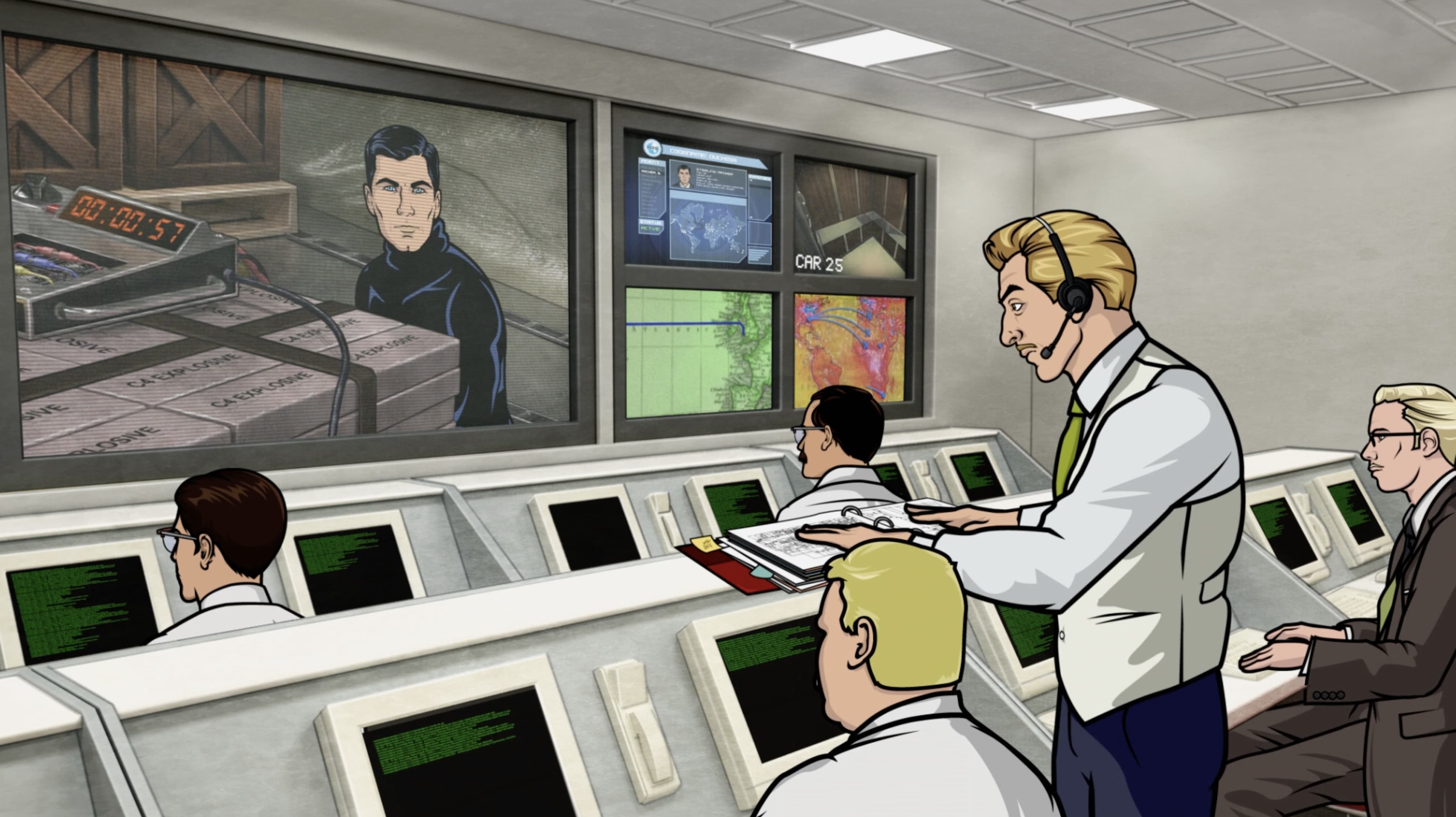 Archer Season 0 :Episode 6  L'Espion Mal Fait