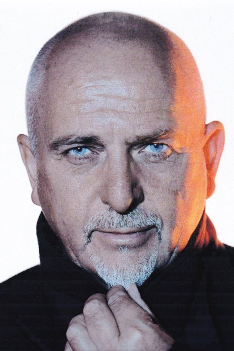 et billede af Peter Gabriel