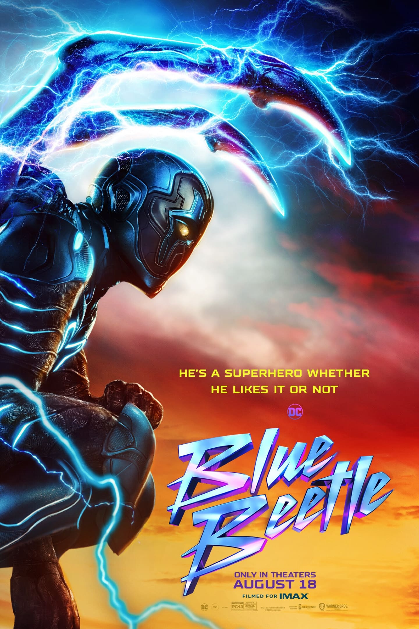 Poster and image movie Blue Beetle