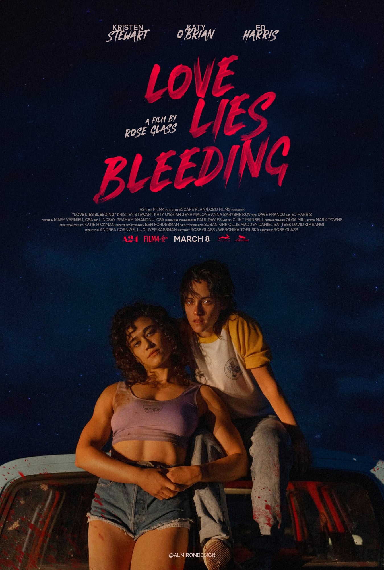 Love Lies Bleeding (2024) - Posters — The Movie Database (TMDB)