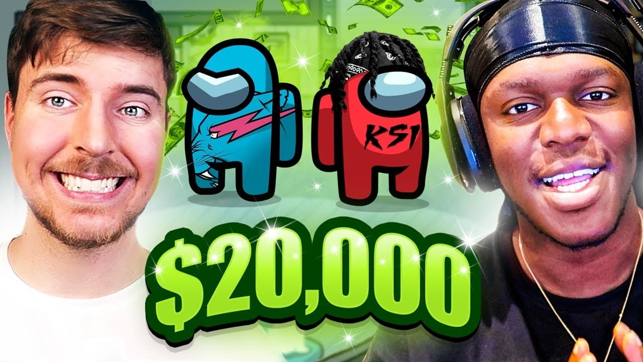Thumbnail for SIDEMEN $20,000 AMONG US vs MR BEAST Season 1 Episode 12