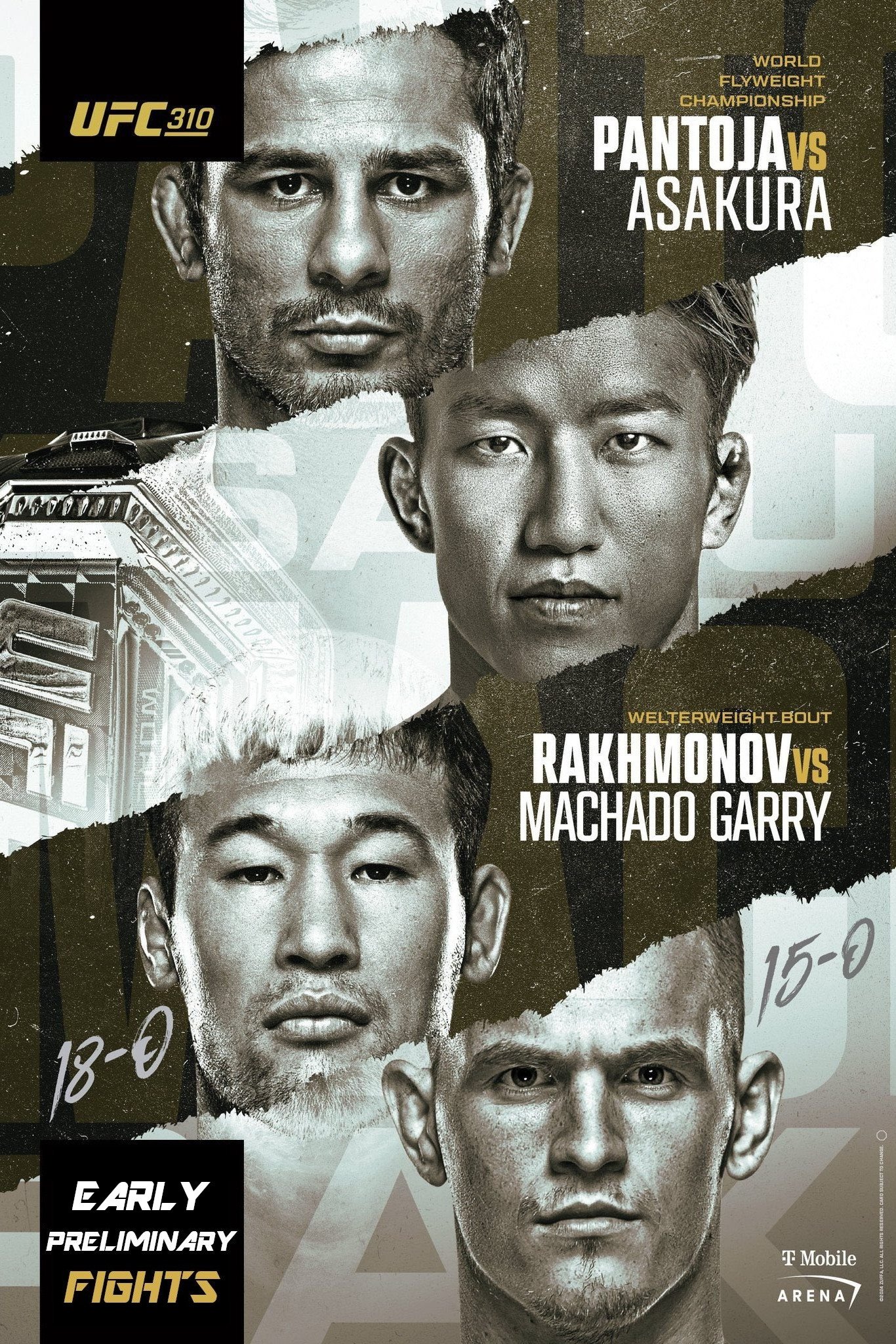 UFC 310: Pantoja vs. Asakura