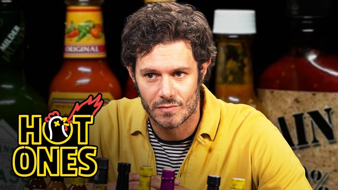 Hot Ones - Season 28 Episode 8 : Adam Brody Surfs Through the Pain While Eating Spicy Wings