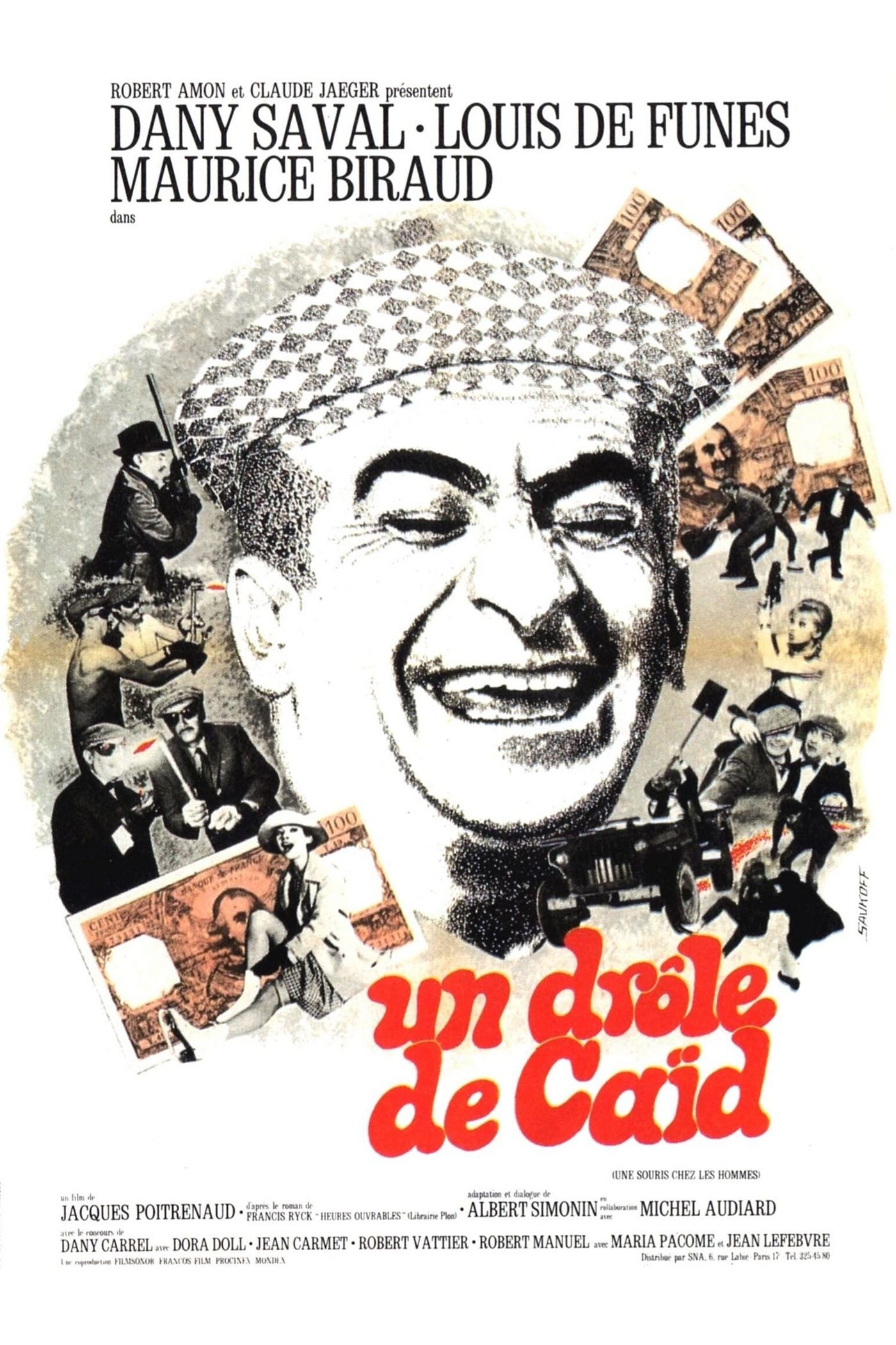 EN - Un Drole De Caïd, Une Souris Chez Les Hommes (1964) LOUIS DE FUNES