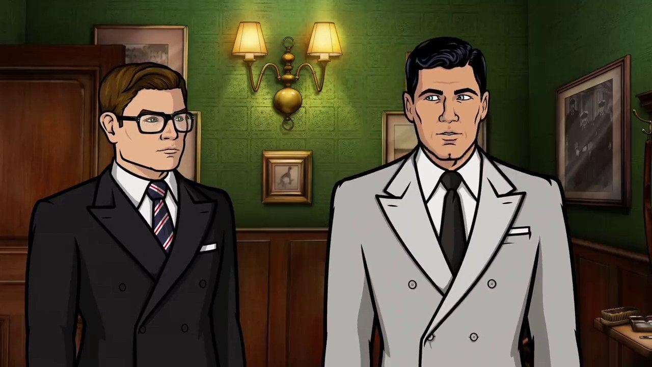 Archer Season 0 :Episode 29  That Time Archer Met Kingsman