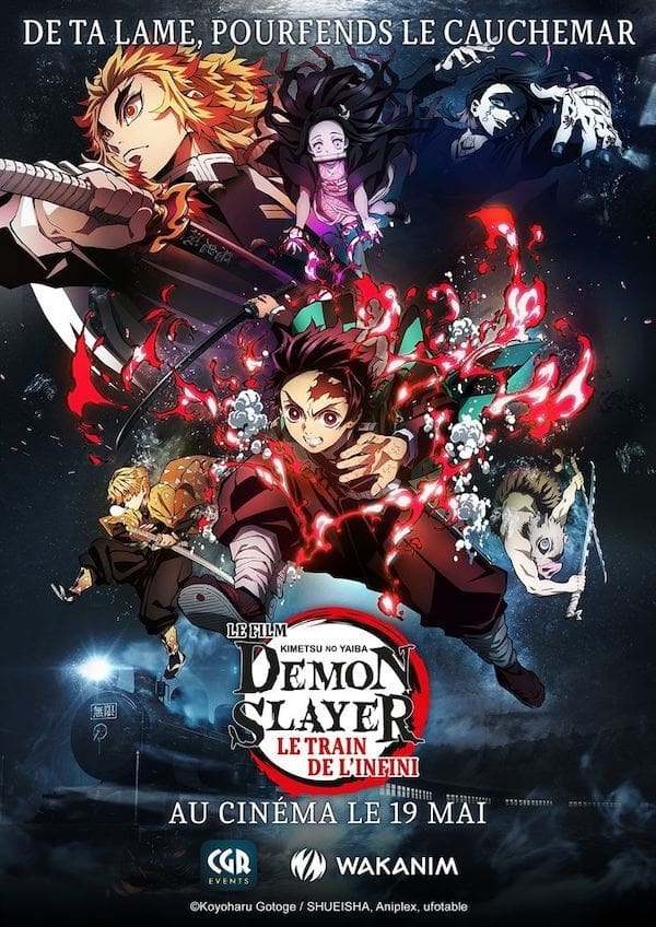 Affiche du film Demon Slayer - Kimetsu no yaiba - le film : Le train de l'infini 192432