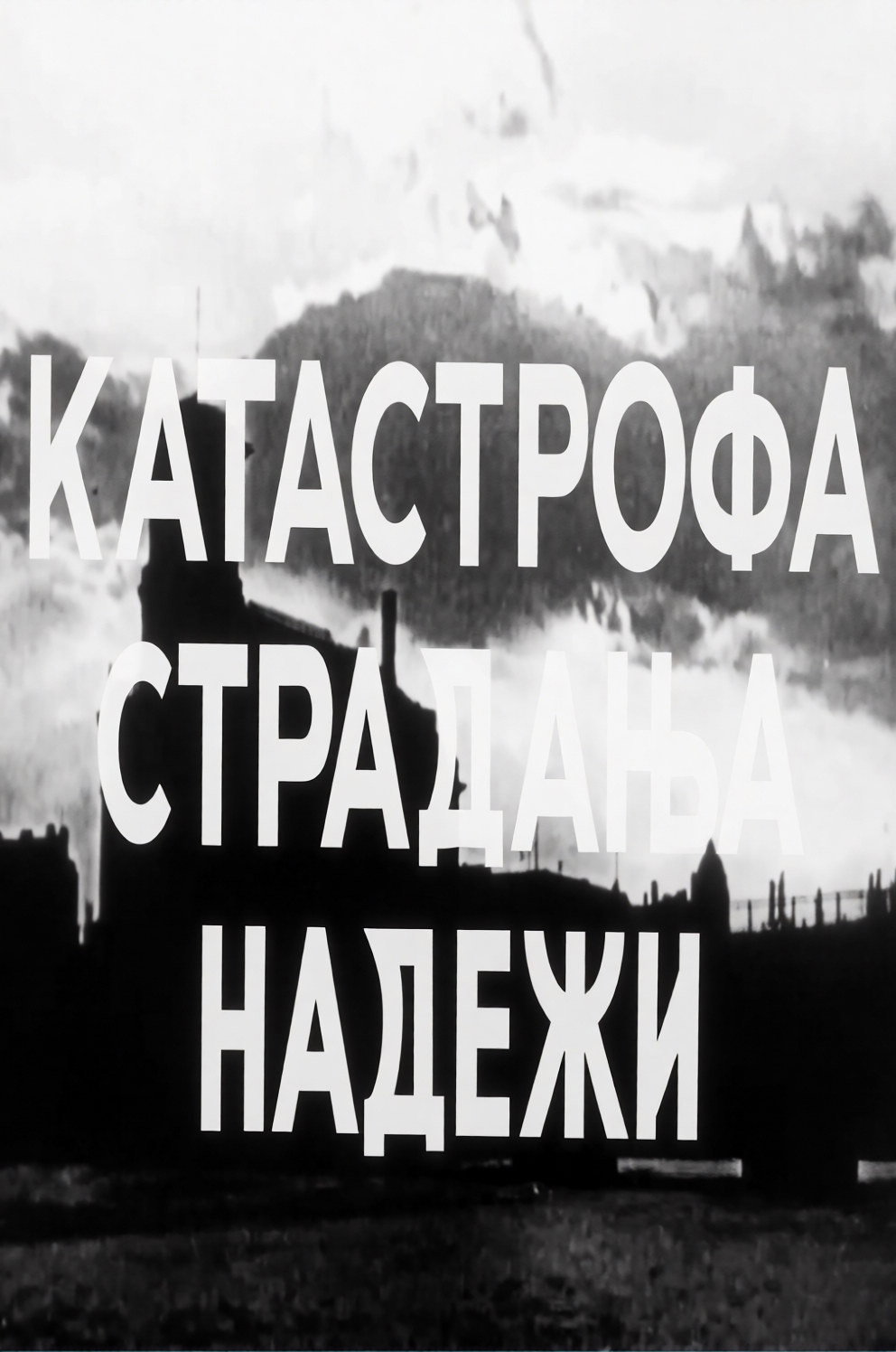 Catastrophe, Sufferings, Hopes