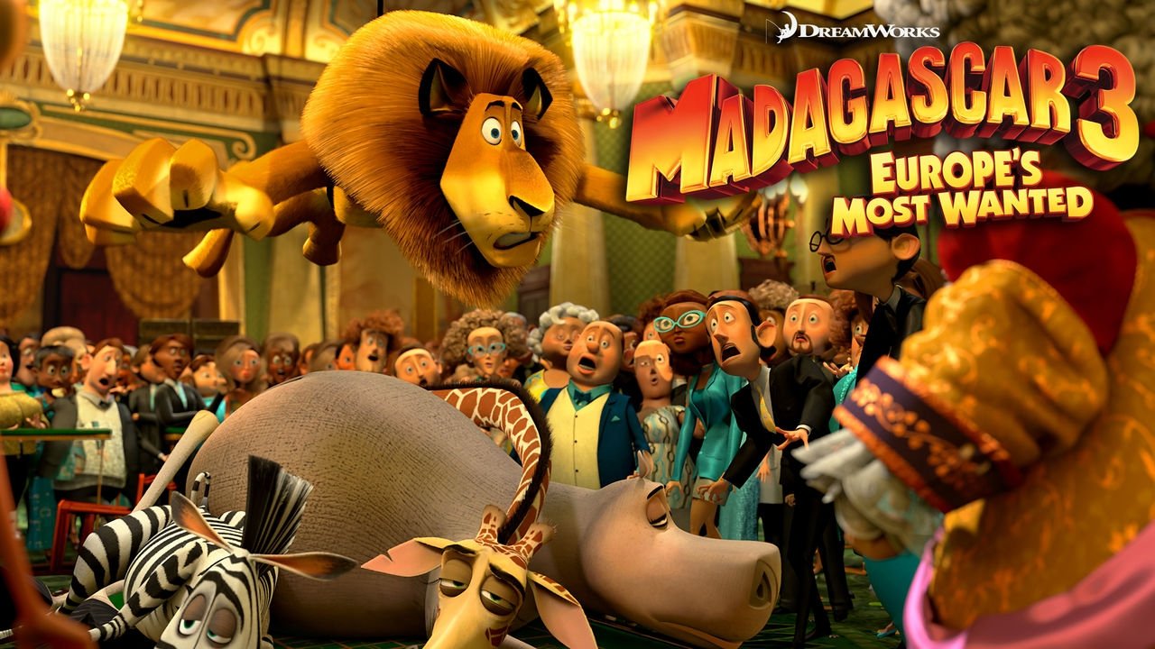 Madagaskar 3: Avrupa'nın En Çok Arananları (2012)