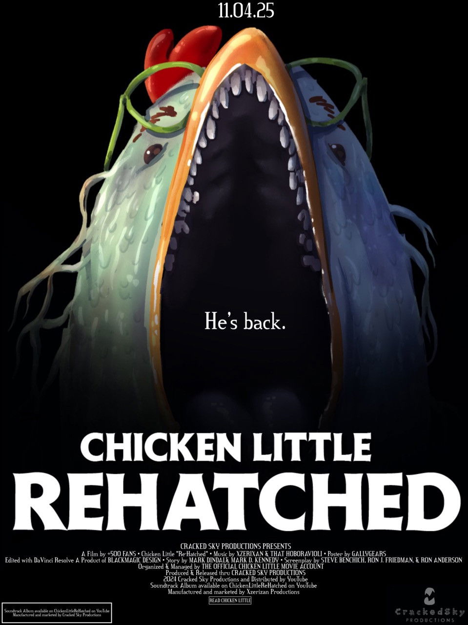 Poster for Chicken Little: ReHatched