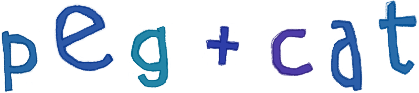 Peg + Cat Logo
