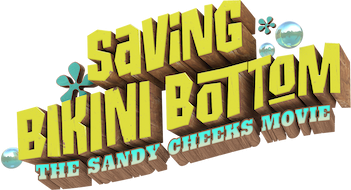 Saving Bikini Bottom: The Sandy Cheeks Movie Logo