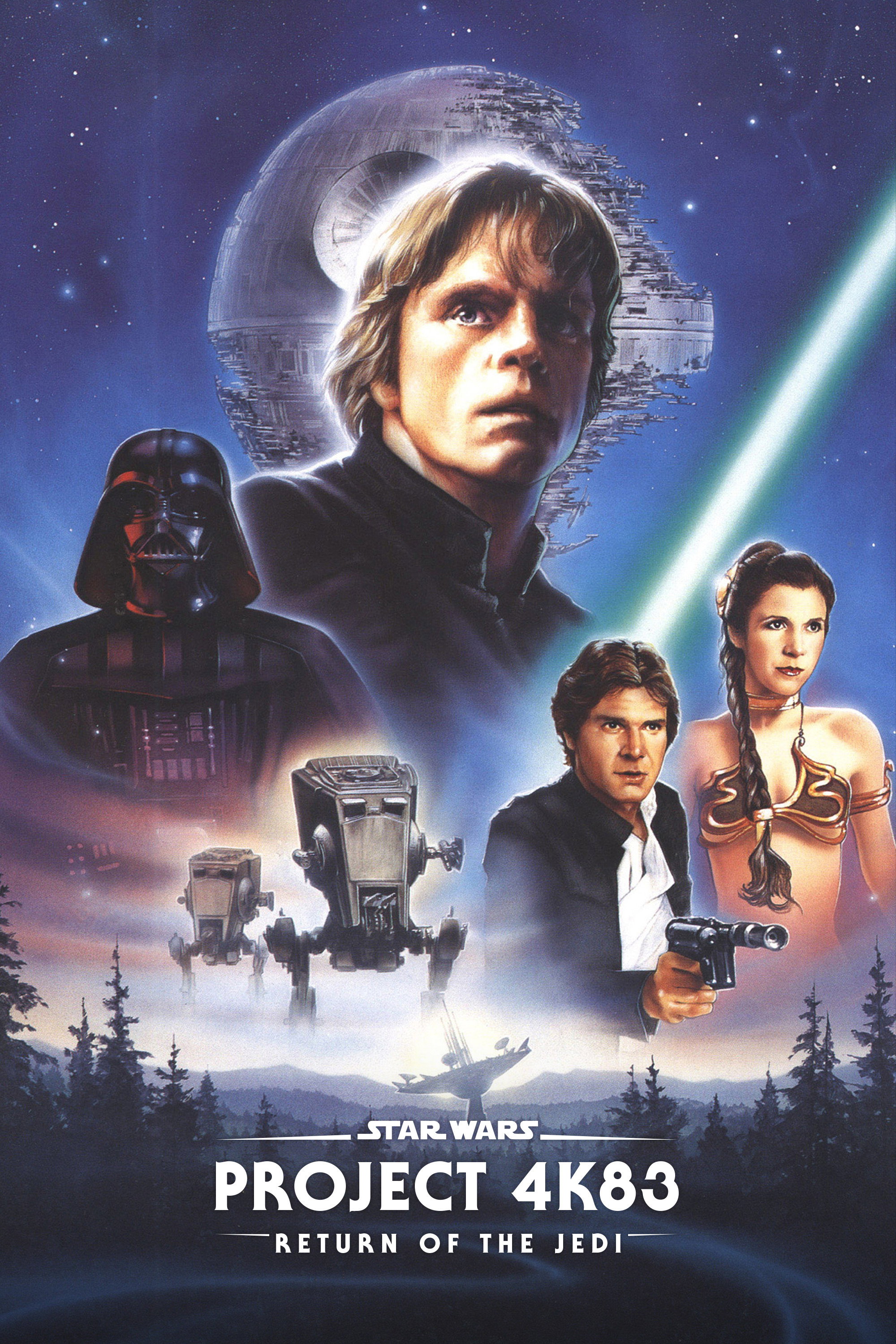 Project 4K83 - Return of the Jedi (1983) | The Poster Database (TPDb)