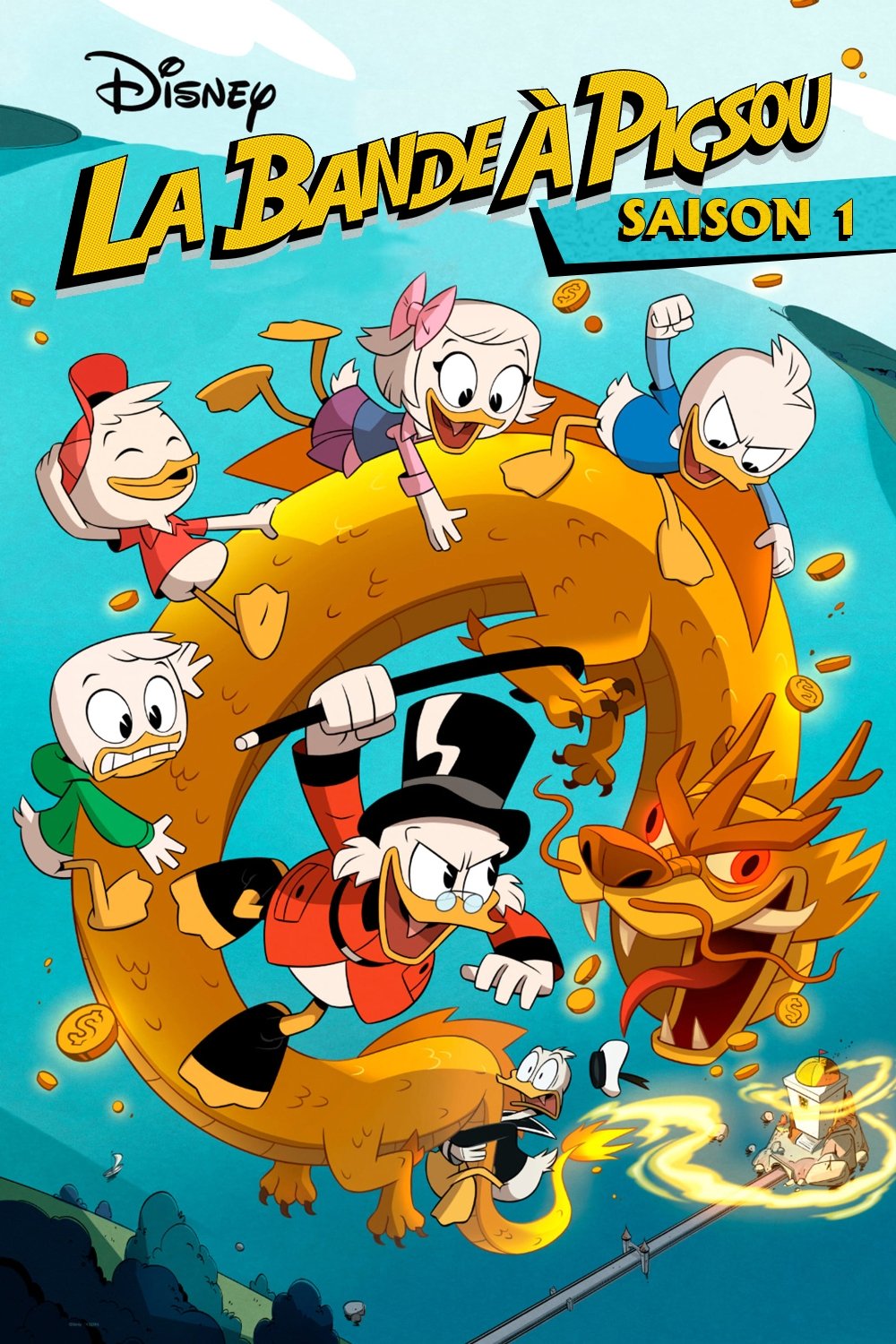 Artwork de la saison 1 de La Bande à Picsou (2017)