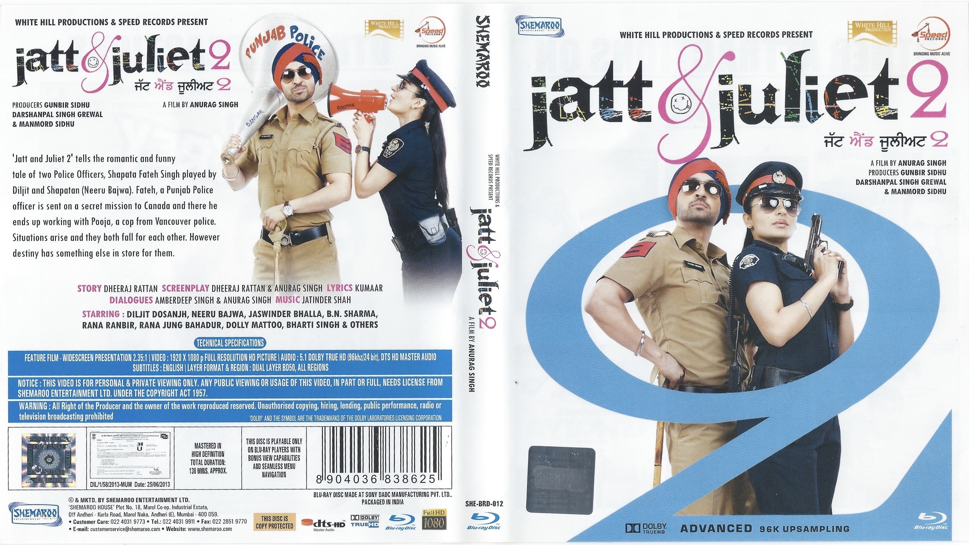 Jatt & Juliet 2 (2013) AZ Movies