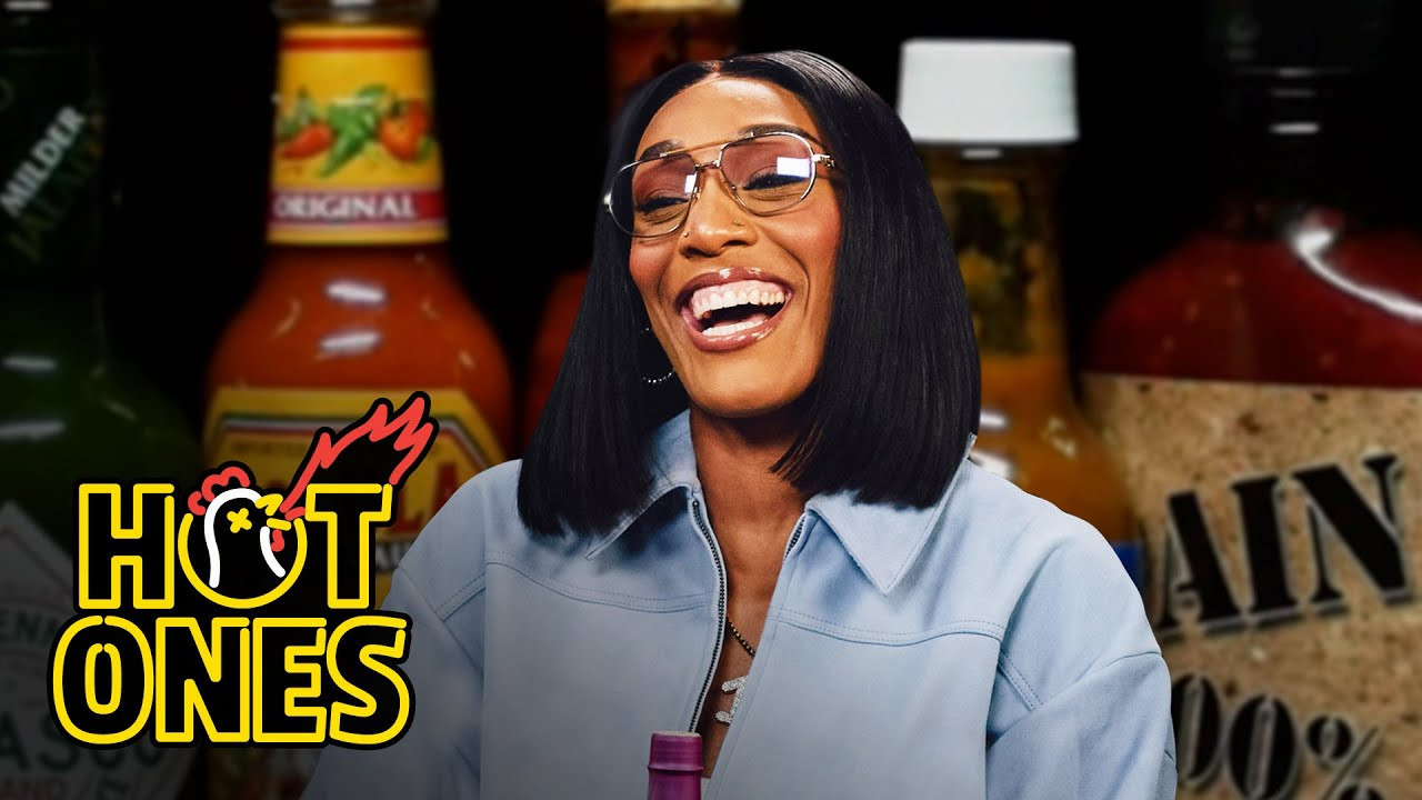 Hot Ones Season 28 :Episode 13  A’ja Wilson Insists She’s Good While Eating Spicy Wings