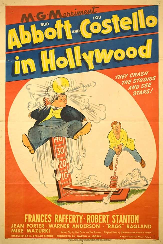 Bud Abbott and Lou Costello in Hollywood