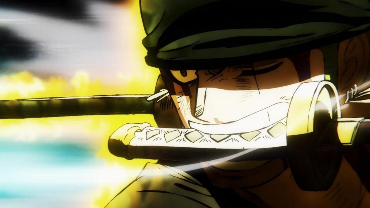 One Piece Season 21 :Episode 1027  Protect Luffy! Zoro and Law's Sword Technique