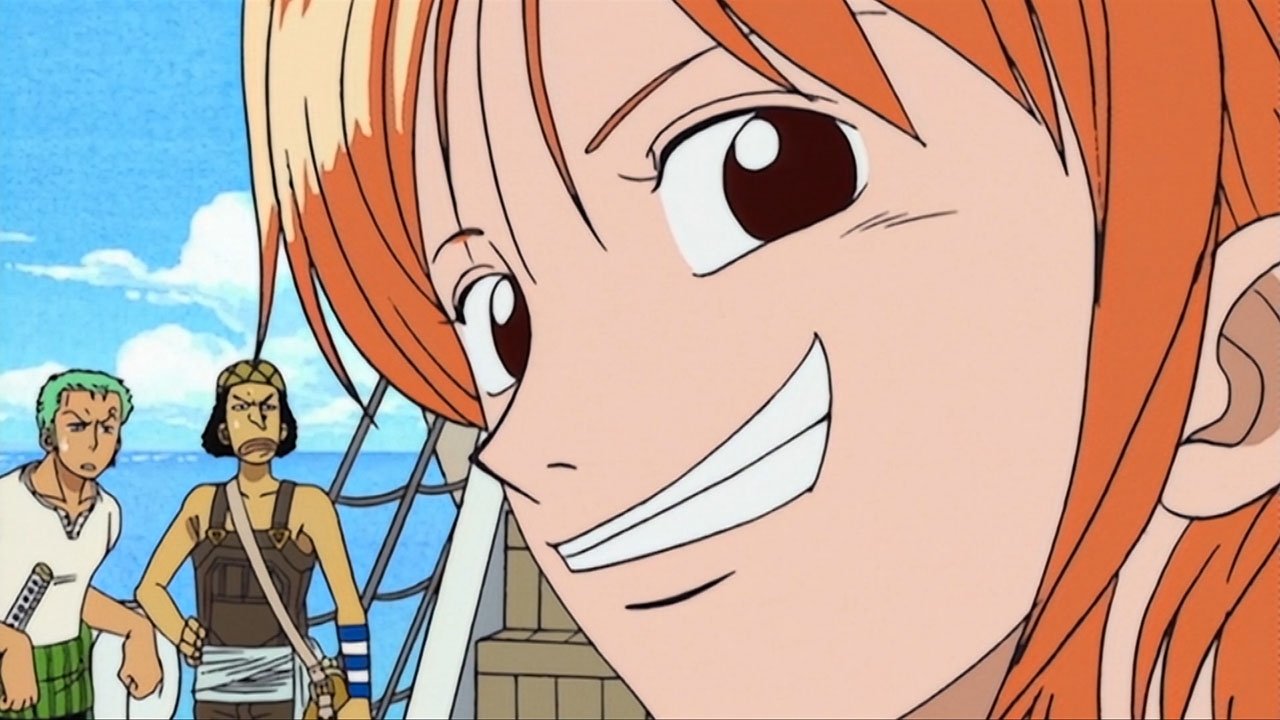 One Piece Season 1 :Episode 44  Setting Out with a Smile! Farewell, Hometown Cocoyashi Village!