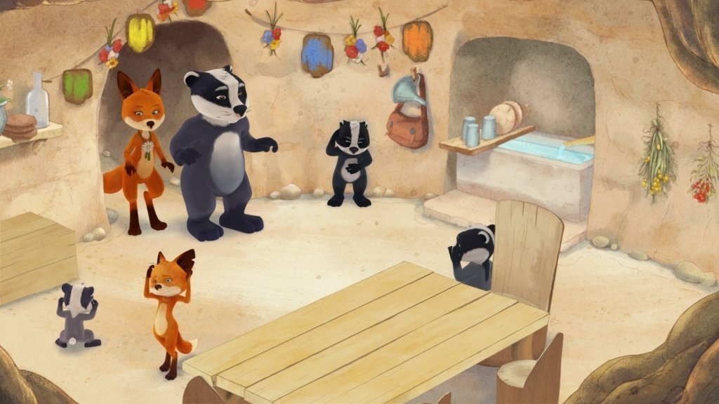 La Famille Blaireau-Renard - Ca gratte