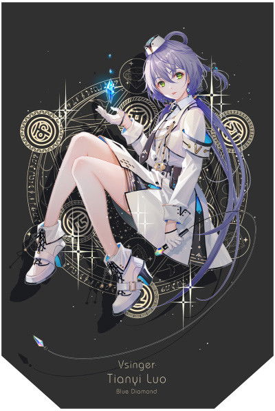 et billede af Luo Tianyi