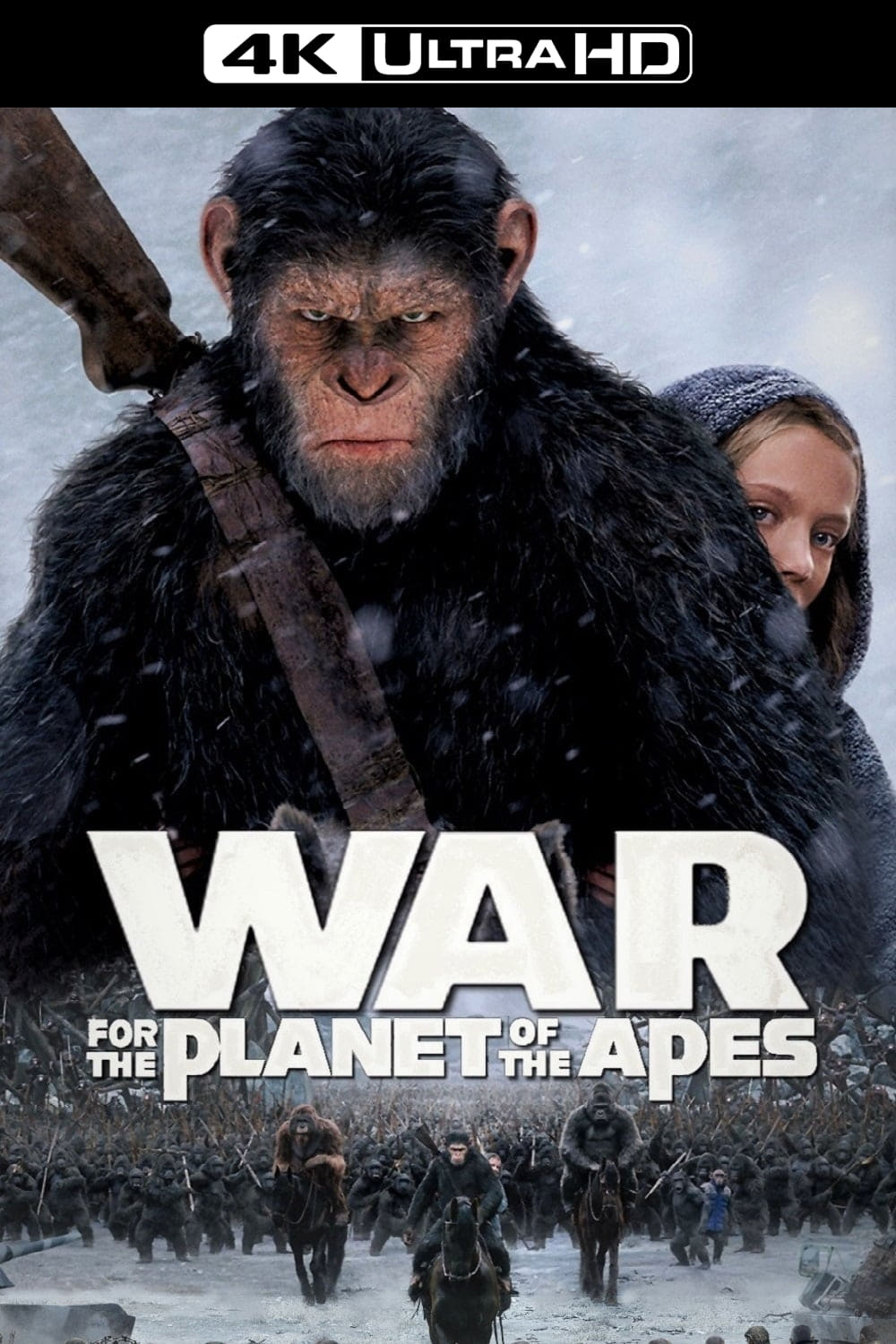 War for the Planet of the Apes Movie poster