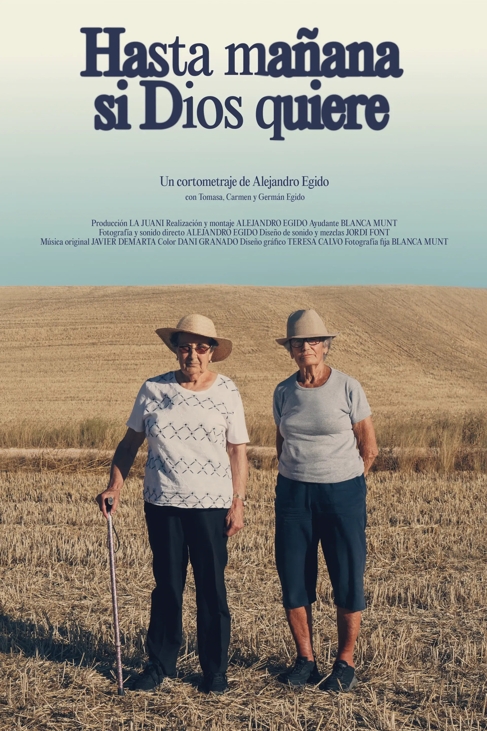 Plakat, der markedsfører See You Tomorrow, God Willing