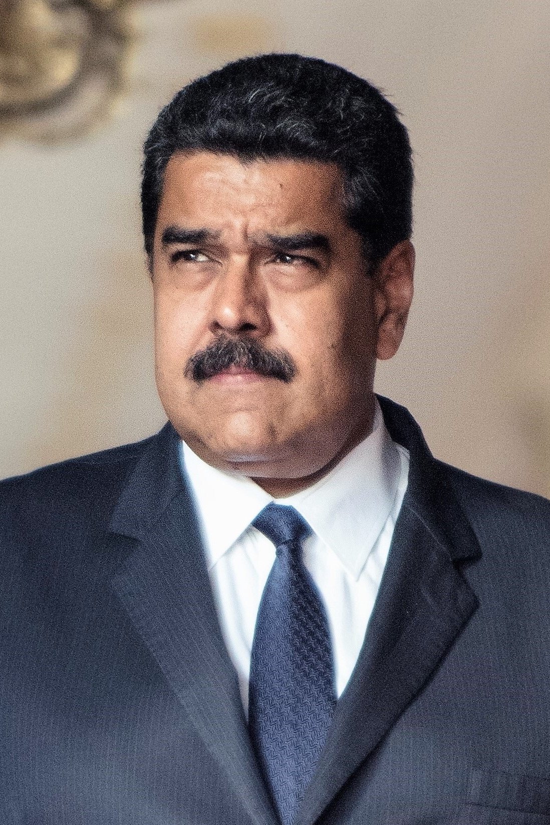 et billede af Nicolás Maduro