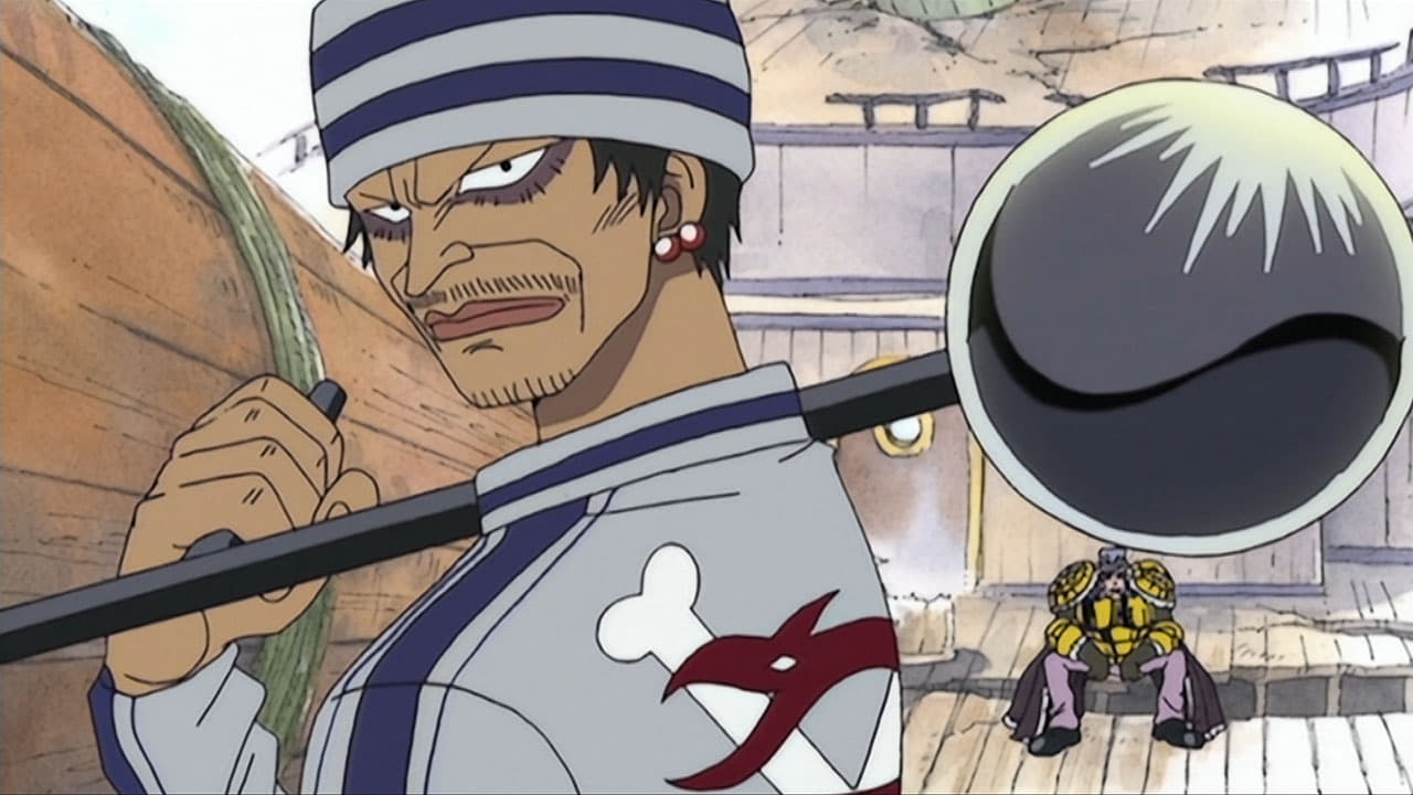 One Piece Season 1 :Episode 27  Cool-headed, Cold-hearted Demon! Pirate Fleet Chief Commander Ghin!