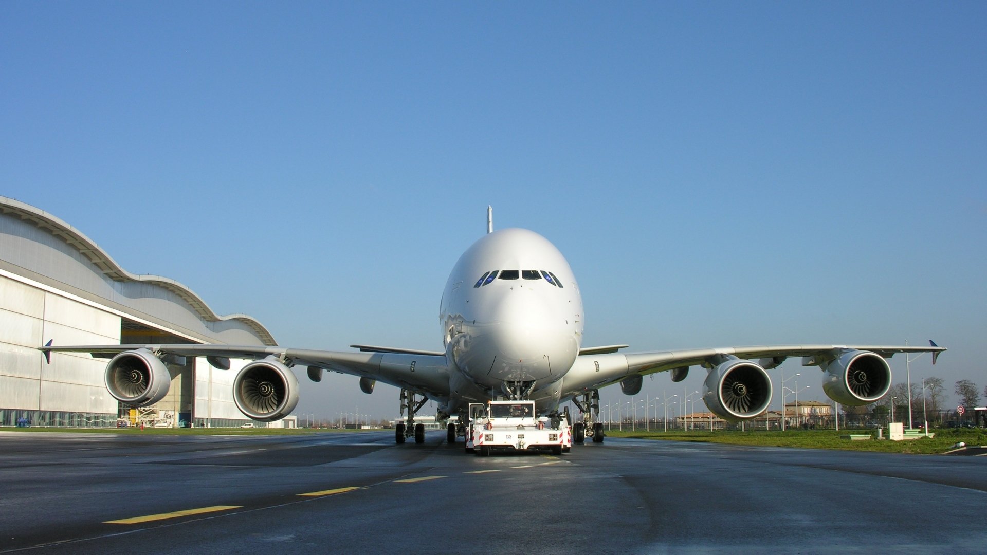 Géant des airs - A380 backdrop