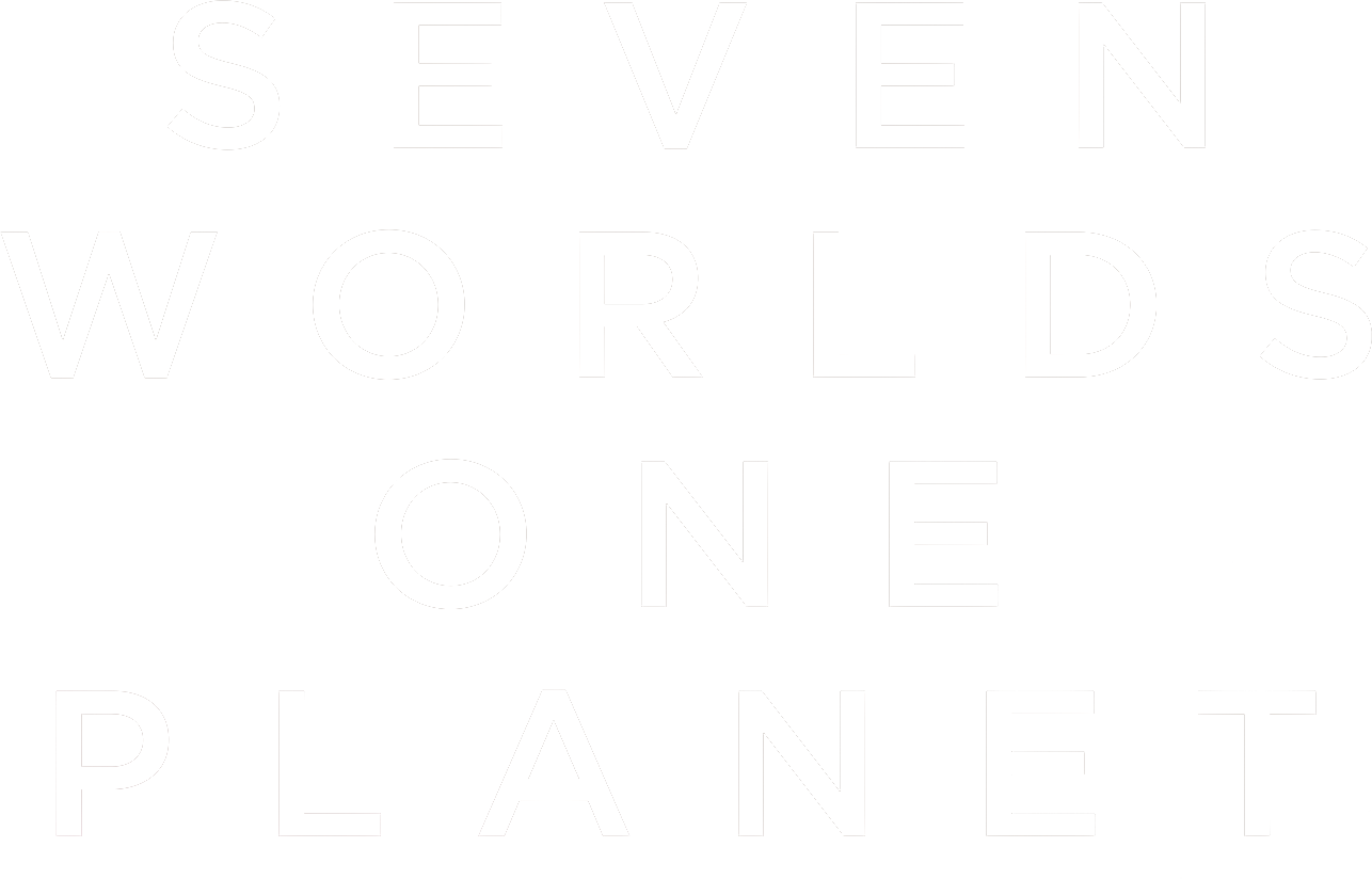 Seven Worlds, One Planet Logo