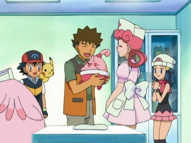 Pokémon Season 10 :Episode 38  One Big Happiny Family!