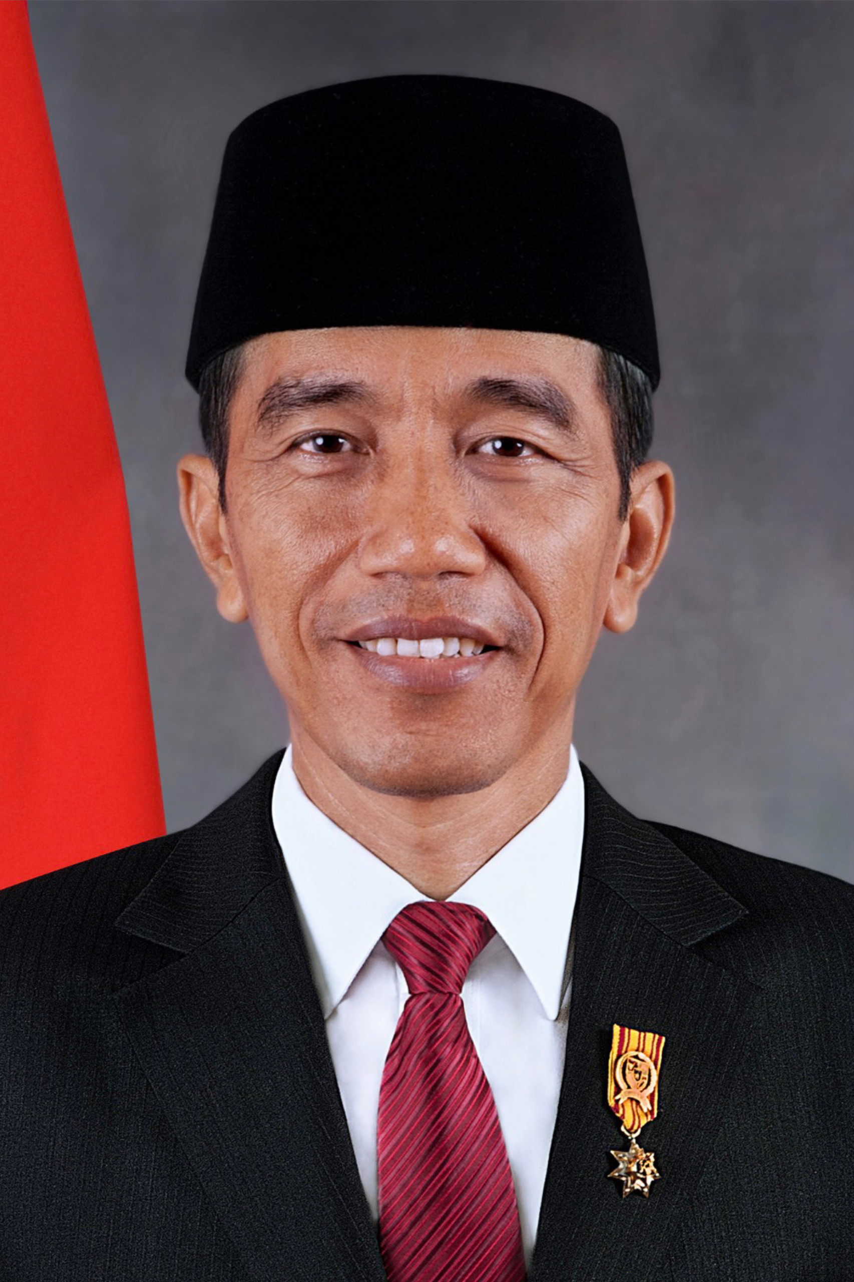 et billede af Jokowi