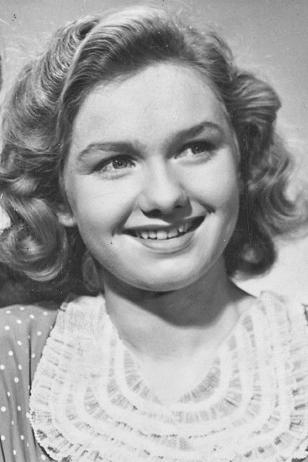 et billede af Britt Hagman